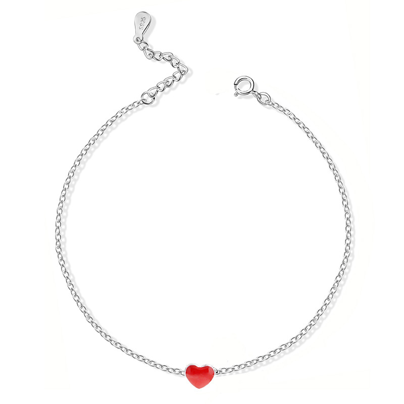 Creative heart-shaped bracelet INS Japanese and Korean versions, student temperament, personality, trendy outfit, fresh and sweet bracelet e-commerce source-1