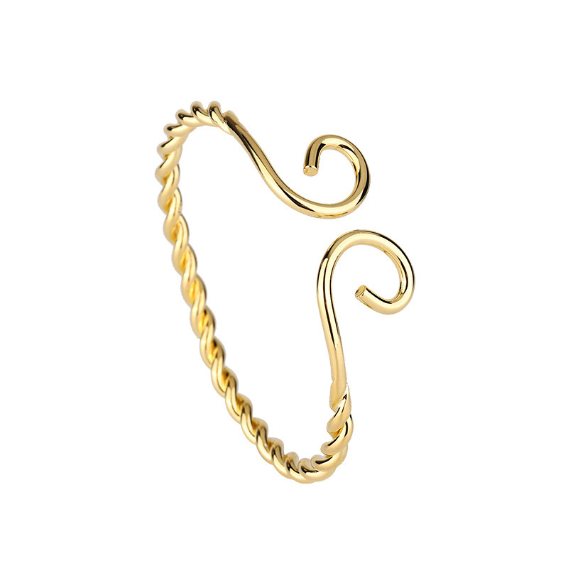 Weaving Tight Hoop Curse Bracelet, Ethnic Style, Unisex Bracelet, Adjustable Size, Gold Tight Hoop Curse Bracelet, Source of Goods-1