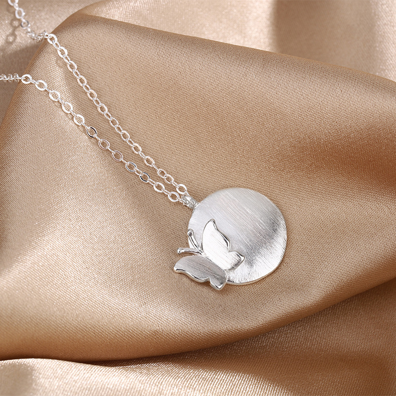 Butterfly Necklace INS Female Internet Celebrity Student Sweet Forest Style Fresh Design Sense Insect Butterfly Collar Chain Wholesale-1 Butterfly Necklace INS Female Internet Celebrity Student Sweet Forest Style Fresh Design Sense Insect Butterfly Collar Chain Wholesale-1