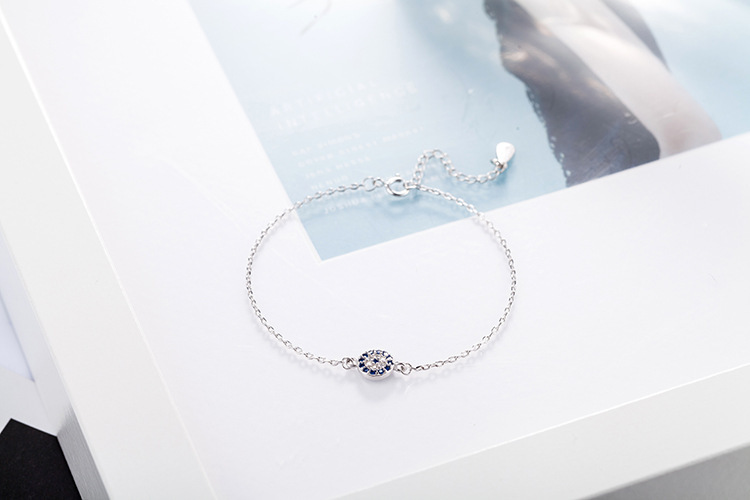Korean version Devil\'s Eye bracelet, female student, internet celebrity, forest style, sweet and cute temperament, creative eye bracelet source-2