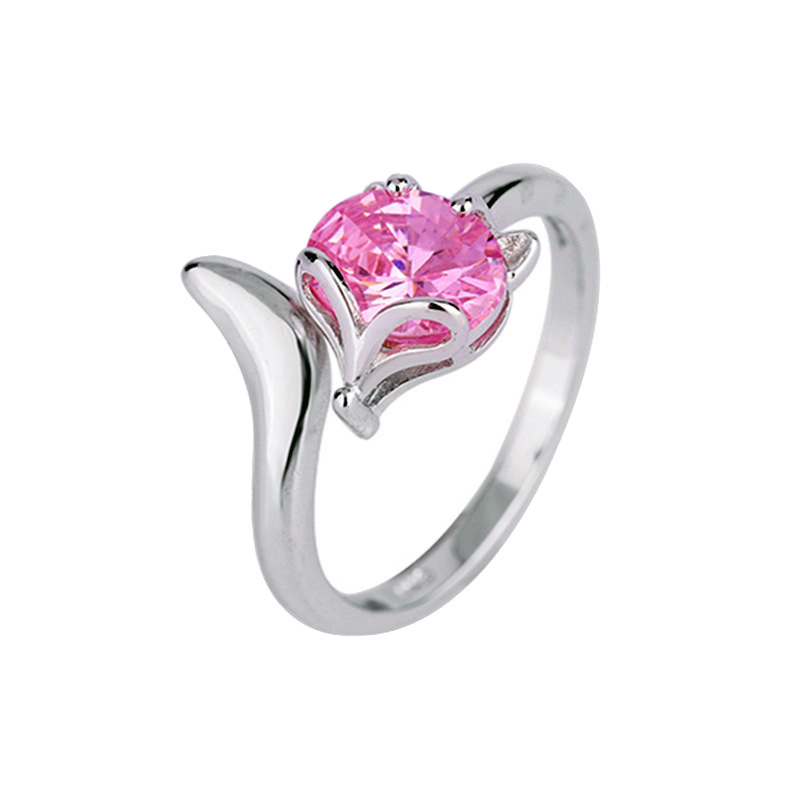 Set with Zircon Fox Ring, Japanese and Korean Personalized Fashion and Temperament, Forest Ins Animal Open Ring Wholesale Supply-1 Set with Zircon Fox Ring, Japanese and Korean Personalized Fashion and Temperament, Forest Ins Animal Open Ring Wholesale Supply-1