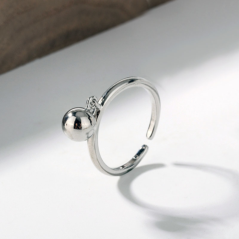 Minimalist pearl ring INS Japanese and Korean style temperament, personalized and compact bead smooth and agile bead ring e-commerce source-1 Minimalist pearl ring INS Japanese and Korean style temperament, personalized and compact bead smooth and agile bead ring e-commerce source-1