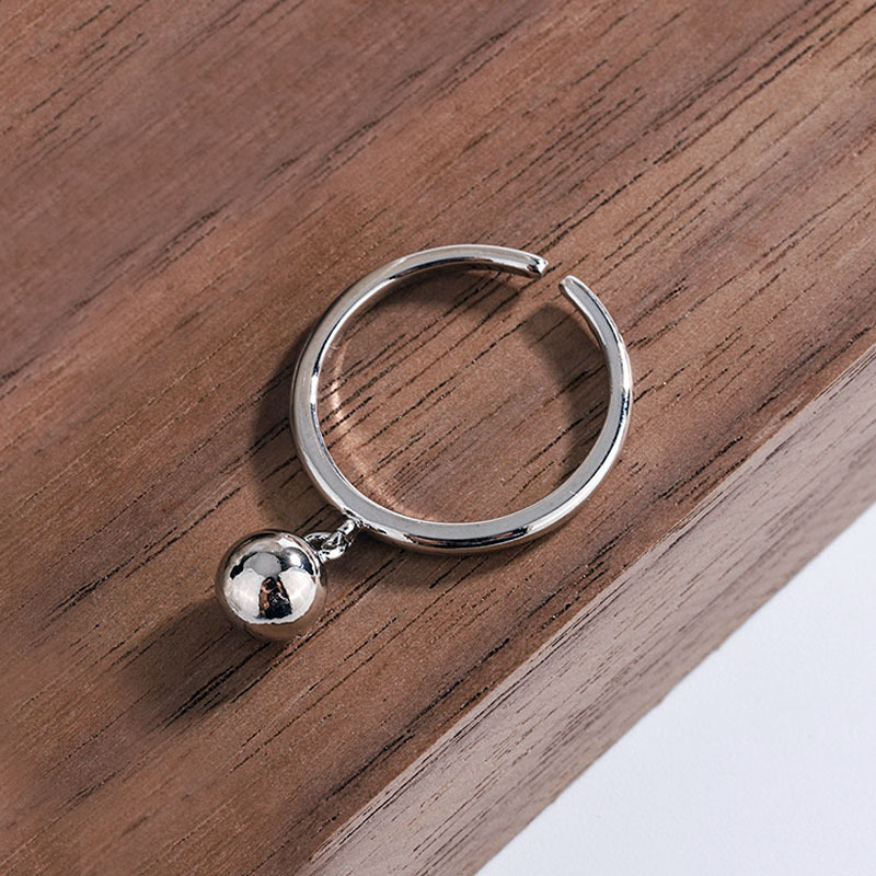 Minimalist pearl ring INS Japanese and Korean style temperament, personalized and compact bead smooth and agile bead ring e-commerce source-1 Minimalist pearl ring INS Japanese and Korean style temperament, personalized and compact bead smooth and agile bead ring e-commerce source-1